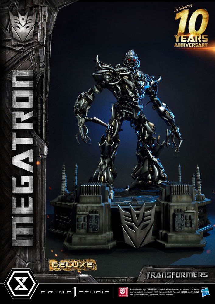 Estatua Museum Masterline Megatron Transformers Deluxe Bonus Version 84 cm