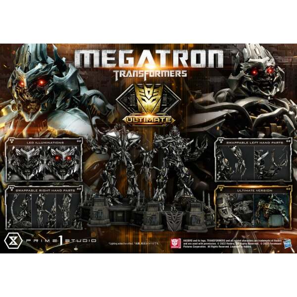 Estatua Museum Masterline Megatron Transformers Ultimate Bonus Version 84 cm - Collector4u.com