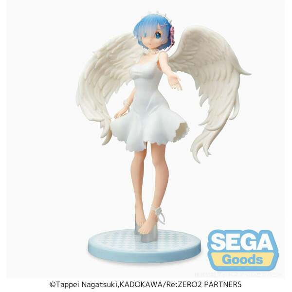 Estatua Pvc Spm Perching Rem Demon Angel Re Zero Starting Life In Another World Ver 21 Cm