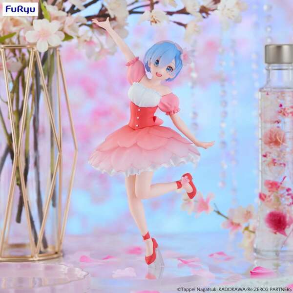 Estatua PVC Trio-Try-iT Rem Re: Zero Cherry Blossoms 21 cm - Collector4u.com