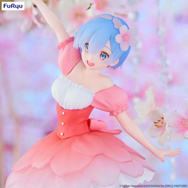 Estatua PVC Trio-Try-iT Rem Re: Zero Cherry Blossoms 21 cm - Collector4u.com