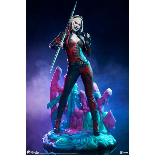 Estatua Premium Format Harley Quinn Escuadrón Suicida 53 cm - Collector4u.com