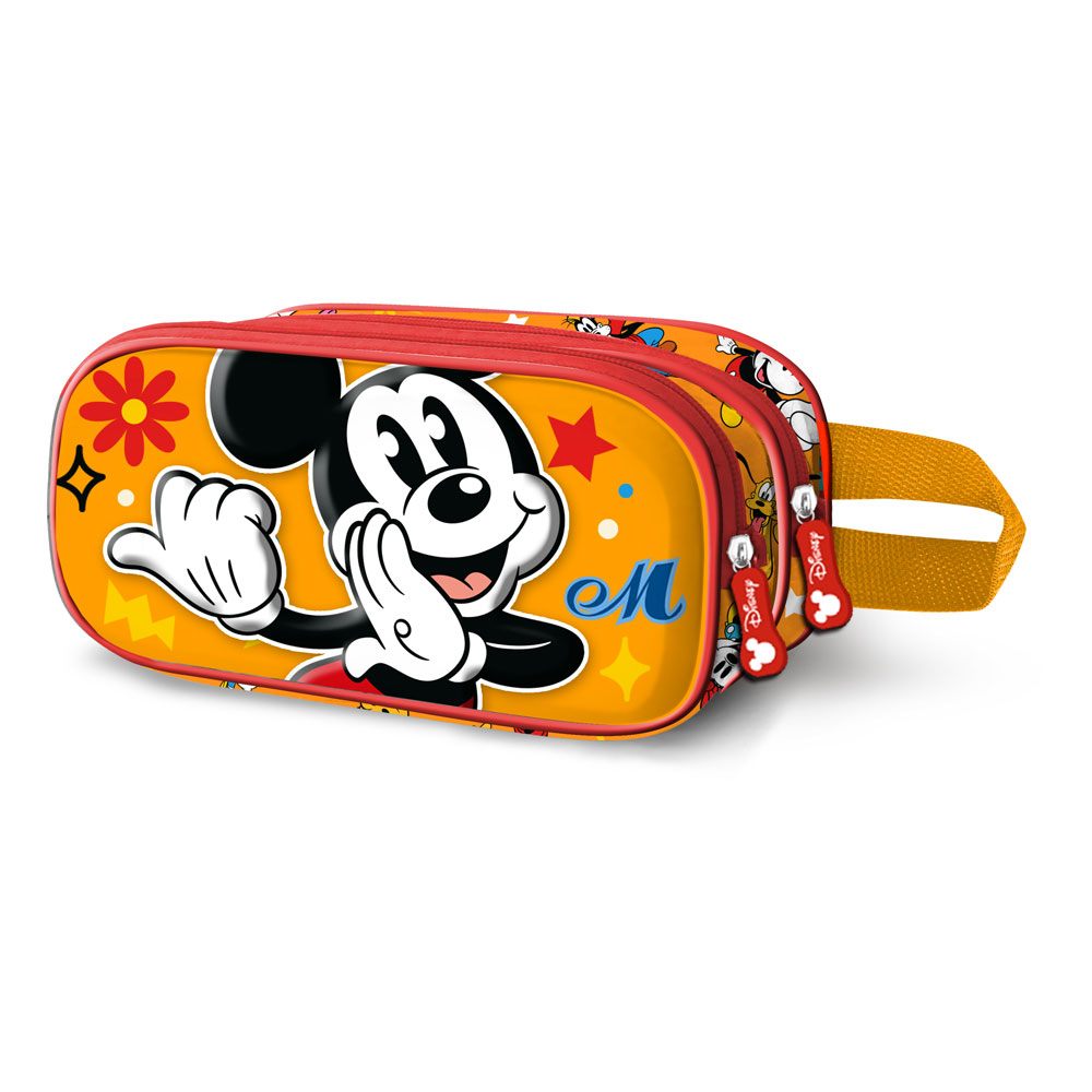 Estuche doble para lápices Mickey 3D Whisper Disney