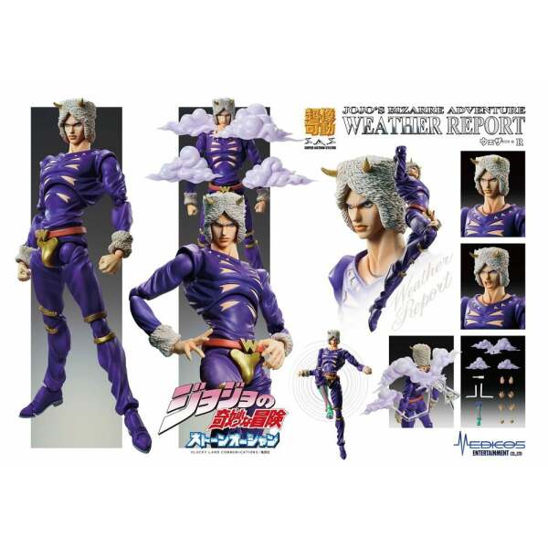 Figura Chozokado Weather R JoJo’s Bizarre Adventure Part6 Stone Ocean 16 cm - Collector4u.com