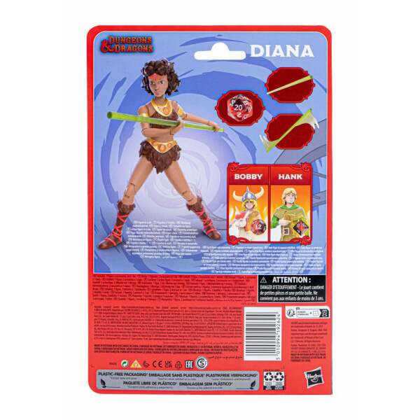 Figura Diana Dungeons and Dragons Dragones y Mazmorras 15 cm - Collector4u.com