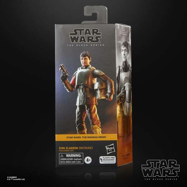 Figura Din Djarin Star Wars: The Mandalorian Black Series (Morak) 15 cm - Collector4u.com