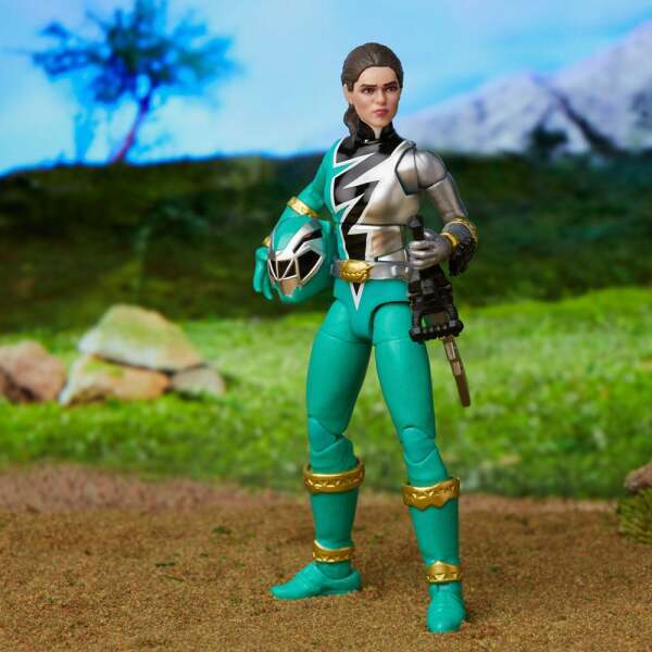 Figura Dino Fury Green Ranger Power Rangers Lightning Collection 15 cm - Collector4u.com