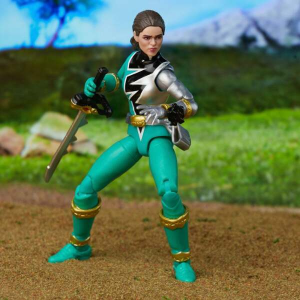 Figura Dino Fury Green Ranger Power Rangers Lightning Collection 15 cm - Collector4u.com