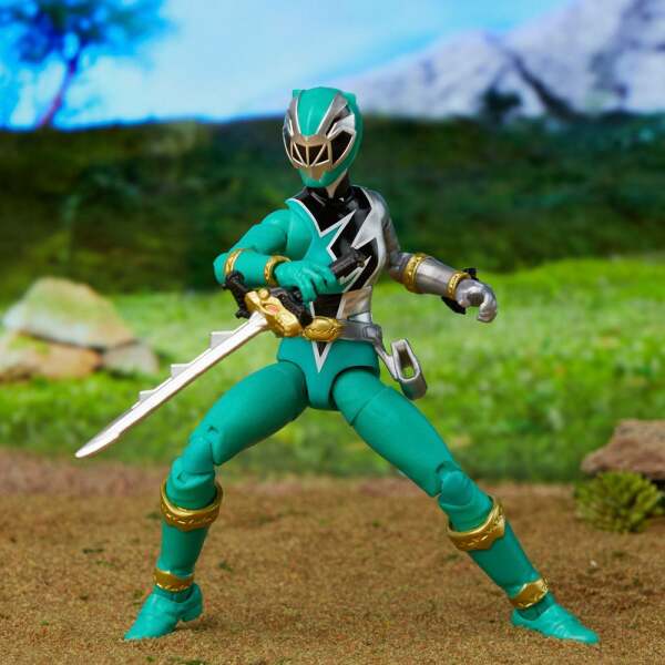 Figura Dino Fury Green Ranger Power Rangers Lightning Collection 15 cm - Collector4u.com