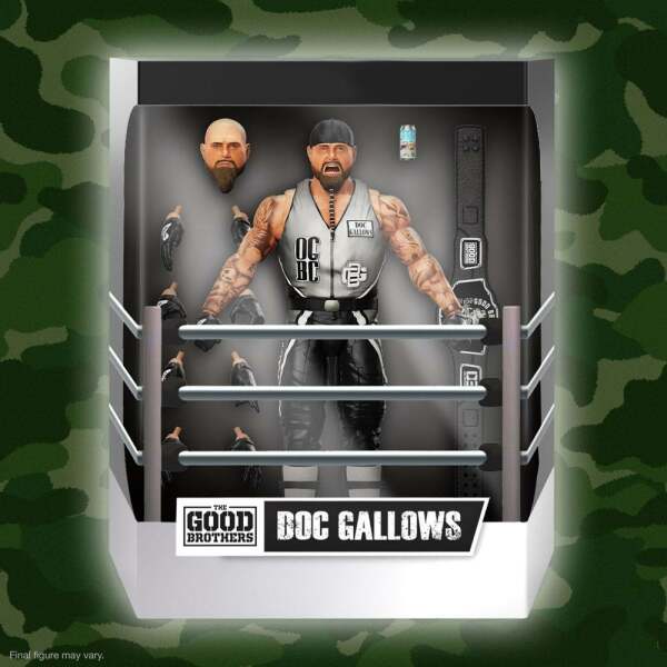 Figura Ultimates Wave 2 Doc Gallows Good Brothers Wrestling 18 cm - Collector4u.com