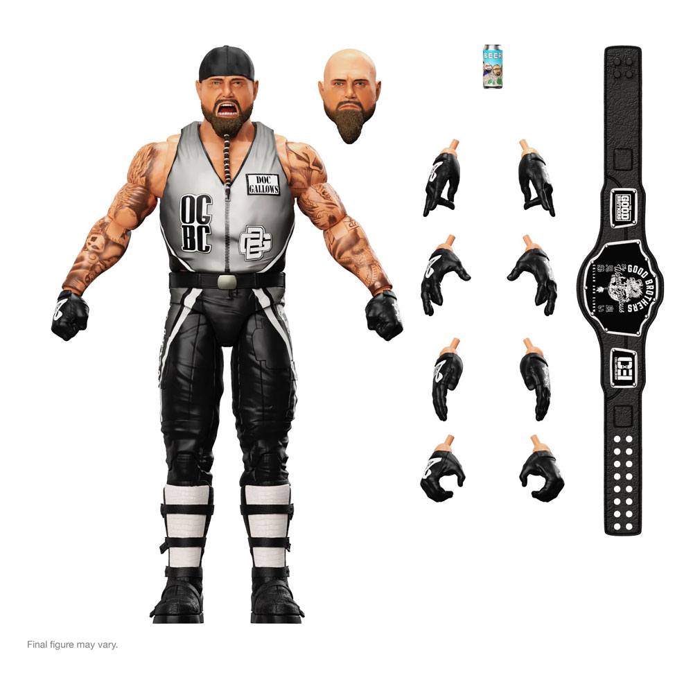 Figura Ultimates Wave 2 Doc Gallows Good Brothers Wrestling 18 cm