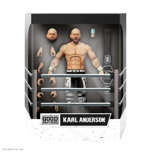 Figura Ultimates Wave 2 Karl Anderson Good Brothers Wrestling 18 cm - Collector4u.com