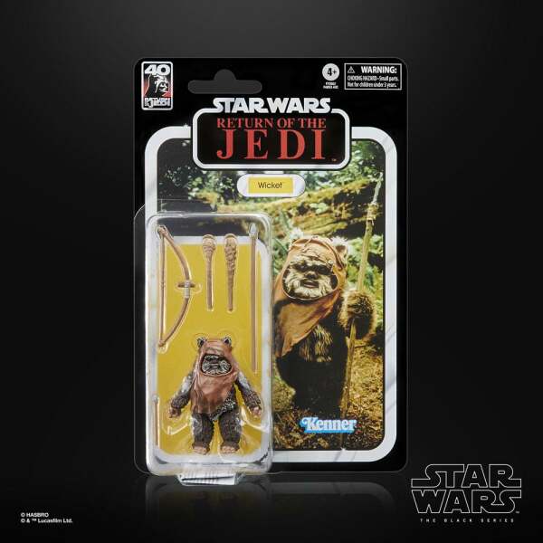 Figura Wicket Star Wars Episode VI 40th Anniversary Black Series 15 cm - Collector4u.com