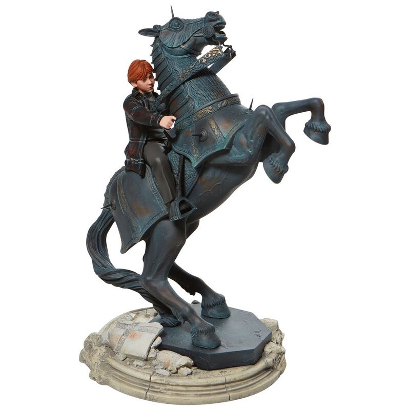 Figura decorativa Harry Potter Ron en figura de ajedrez