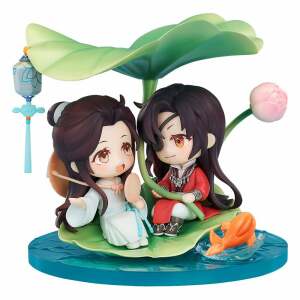 Figuras Chibi Xie Lian And Hua Cheng Among The Lotus Ver Heaven Officials Blessing 10 Cm