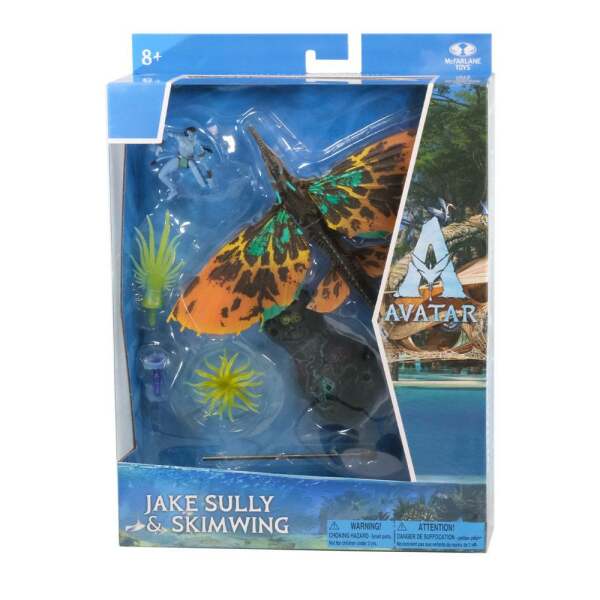 Figuras Deluxe Large Jake Sully y Skimwing Avatar el sentido del agua - Collector4u.com