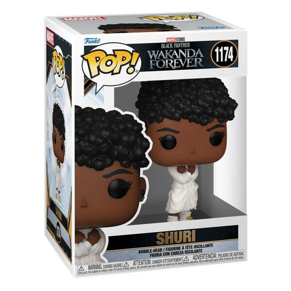 Funko Shuri Black Panther: Wakanda Forever Figura POP! Marvel Vinyl 9 cm - Collector4u.com