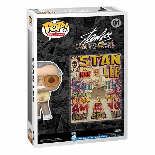 Funko Stan Lee Pop Comic Cover Vinyl Figura 9 Cm 3