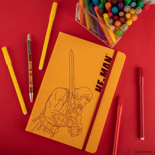 Libreta Con Boligrafo He Man Masters Of The Universe 2