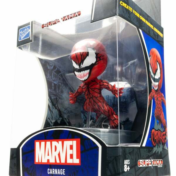 Mini Diorama Superama Carnage Marvel 10 cm - Collector4u.com