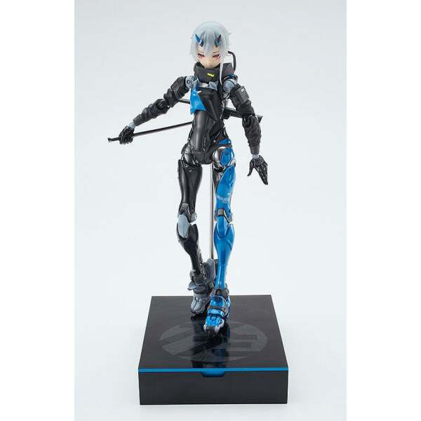 Figura Motored Cyborg Runner Ssx 155 Techno Azur Shojo Hatsudoki Maqueta Hagane Works Diecast Pvc 17 Cm 3