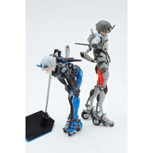 Figura Motored Cyborg Runner Ssx 155 Techno Azur Shojo Hatsudoki Maqueta Hagane Works Diecast Pvc 17 Cm 5