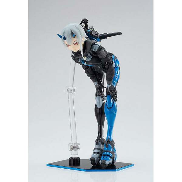 Figura Motored Cyborg Runner Ssx 155 Techno Azur Shojo Hatsudoki Maqueta Hagane Works Diecast Pvc 17 Cm 9