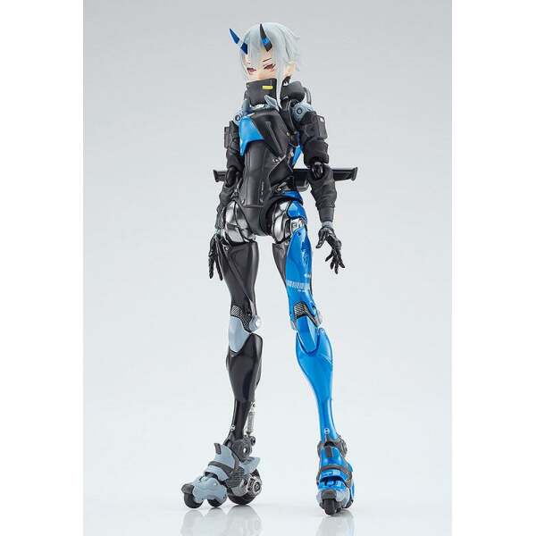 Figura Motored Cyborg Runner Ssx 155 Techno Azur Shojo Hatsudoki Maqueta Hagane Works Diecast Pvc 17 Cm 11