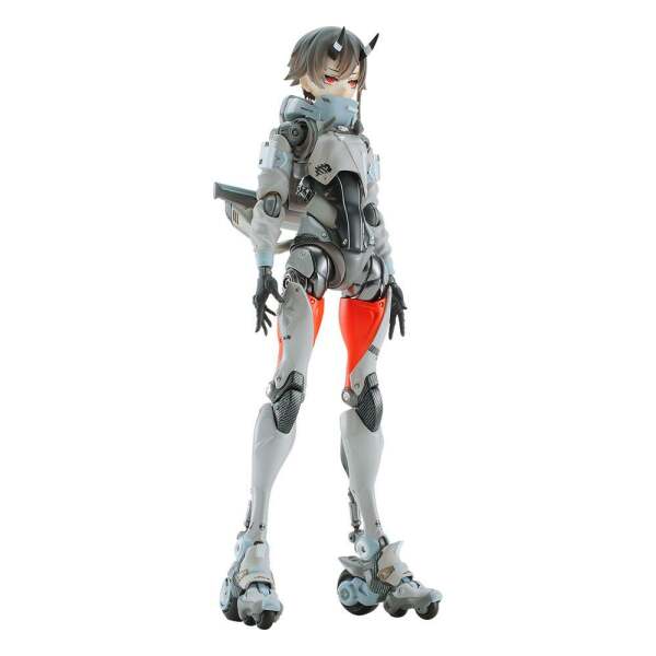 Figura Motored Cyborg Runner SSX_155 Mandarin Surf Shojo-Hatsudoki Maqueta Hagane Works Diecast / PVC 17 cm