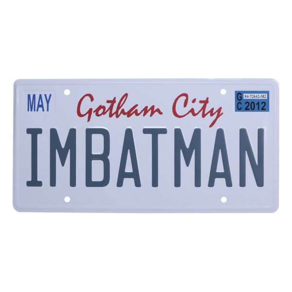 Placa De Chapa Batman Dc Comics