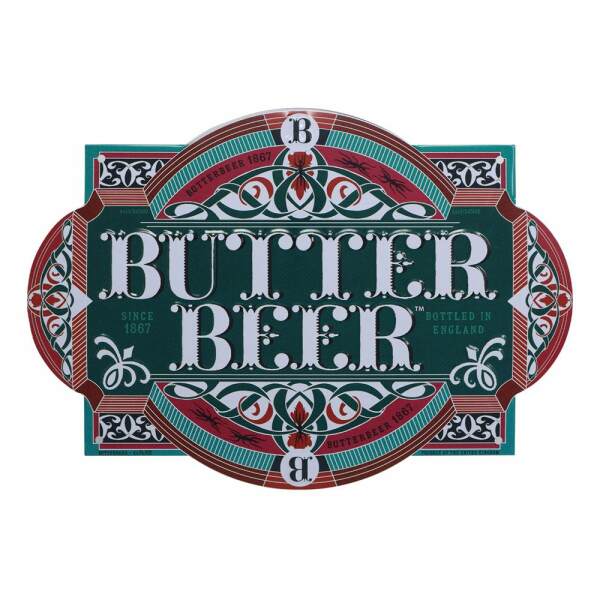Placa De Chapa Butter Beer Harry Potter