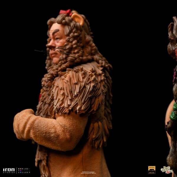 Estatua Deluxe Art Scale Cowardly Lion El mago de Oz 1/10 20 cm - Collector4u.com