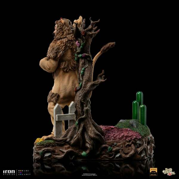 Estatua Deluxe Art Scale Cowardly Lion El mago de Oz 1/10 20 cm - Collector4u.com