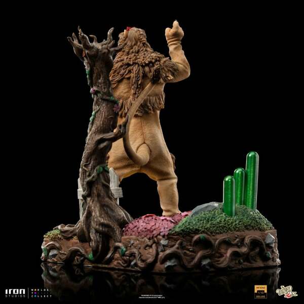 Estatua Deluxe Art Scale Cowardly Lion El mago de Oz 1/10 20 cm - Collector4u.com