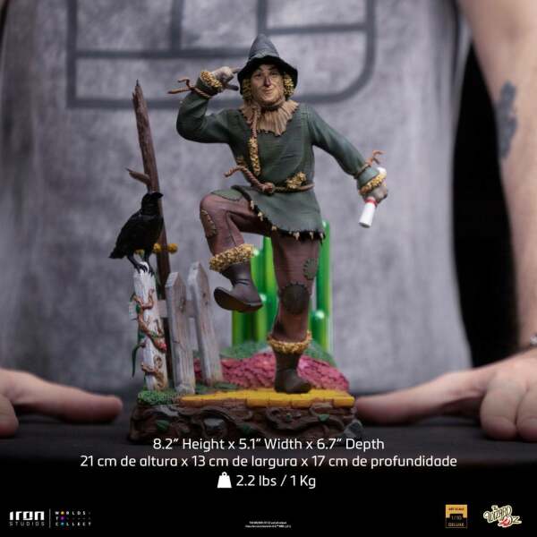 Estatua Deluxe Art Scale Scarecrow El mago de Oz 1/10 21 cm - Collector4u.com