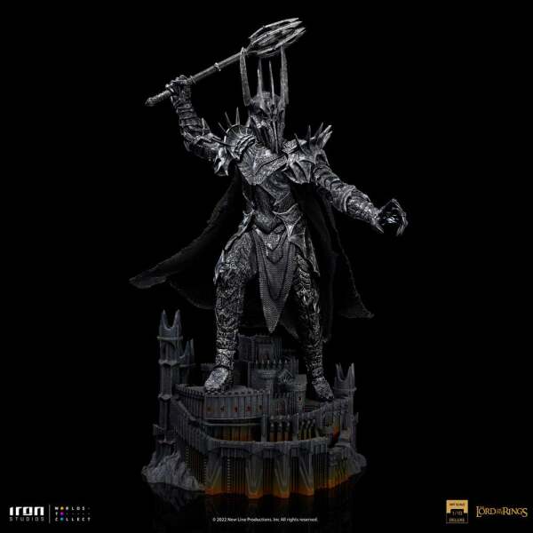 Estatua Deluxe Art Scale Sauron El Señor de los Anillos 1/10 38 cm - Collector4u.com