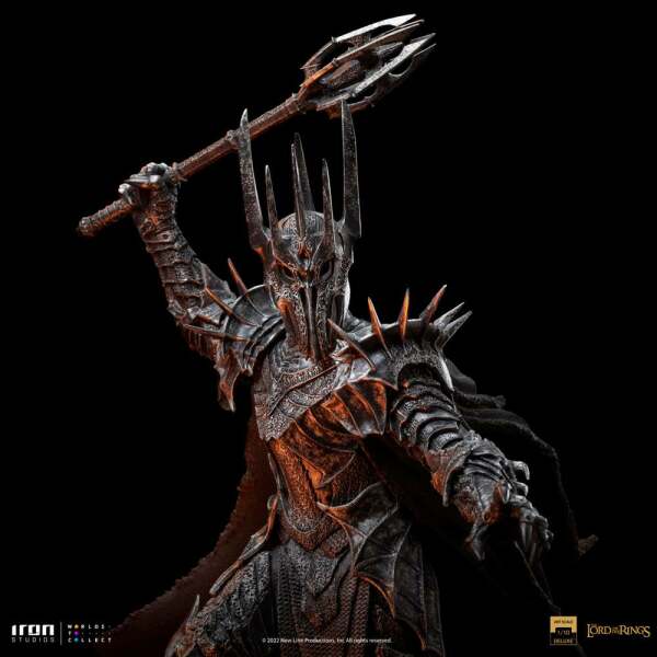 Estatua Deluxe Art Scale Sauron El Señor de los Anillos 1/10 38 cm - Collector4u.com