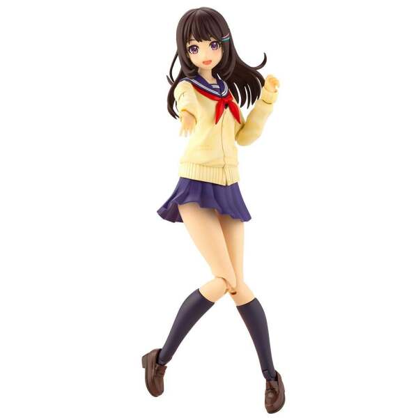 Sousai Shojo Teien Maqueta Plastic Model Kit 1 10 Madoka Yuki Touou High School Winter Clothes 15 Cm