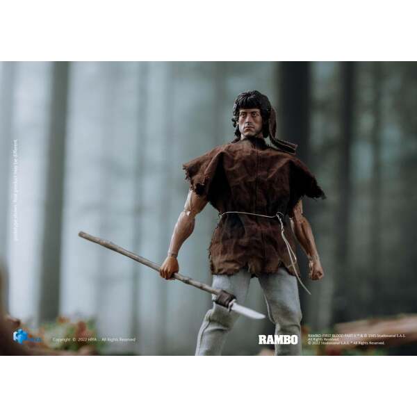 Figura Exquisite Super John Rambo Acorralado 1 12 16 Cm 4