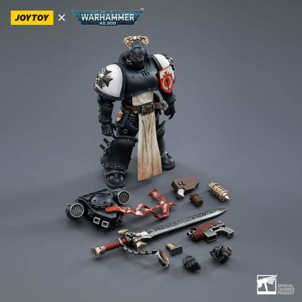 Figura Black Templars The Emperors Champion Rolantus Warhammer 40k 1/18 12 cm - Collector4u.com