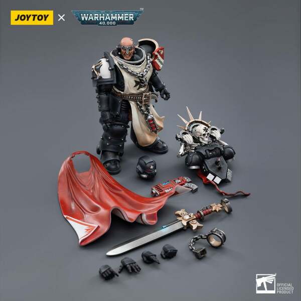 Figura Black Templars Marshal Baldeckrath Warhammer 40k 1/18 12 cm - Collector4u.com