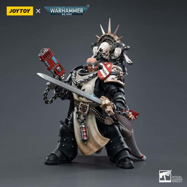 Figura Black Templars Marshal Baldeckrath Warhammer 40k 1/18 12 cm - Collector4u.com