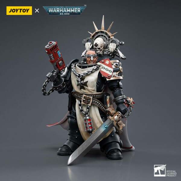 Figura Black Templars Marshal Baldeckrath Warhammer 40k 1/18 12 cm - Collector4u.com