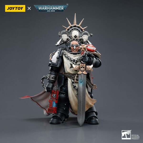 Figura Black Templars Marshal Baldeckrath Warhammer 40k 1/18 12 cm - Collector4u.com