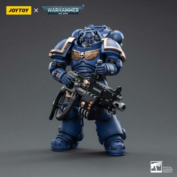 Figura Ultramarines Heavy Intercessor Nikos Phaetz Warhammer 40k 1/18 13 cm - Collector4u.com