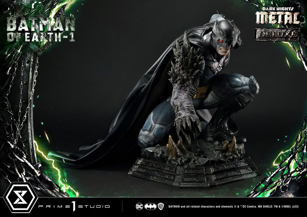 Estatua Batman of Earth 1 Deluxe Version Dark Knights: Metal 1/3 43 cm