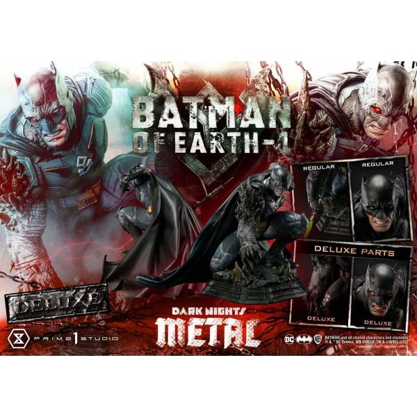 Estatua Batman of Earth 1 Deluxe Version Dark Knights: Metal 1/3 43 cm - Collector4u.com