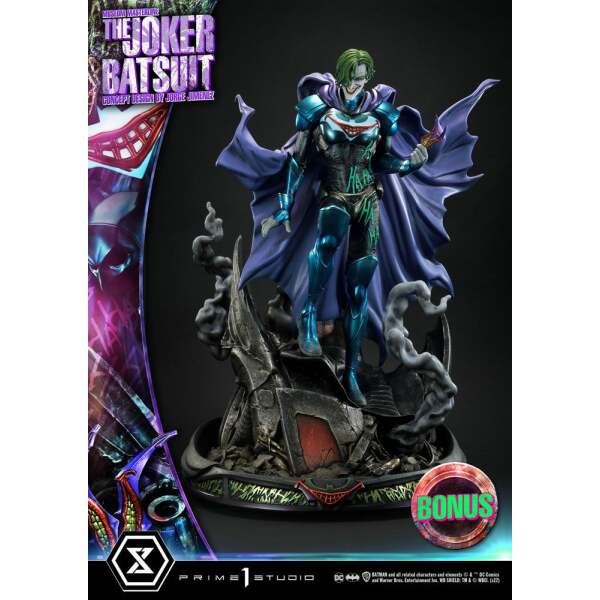 Estatua Museum Masterline The Joker Concept Design by Jorge Jimenez Bonus Version DC Comics 1/3 79 cm