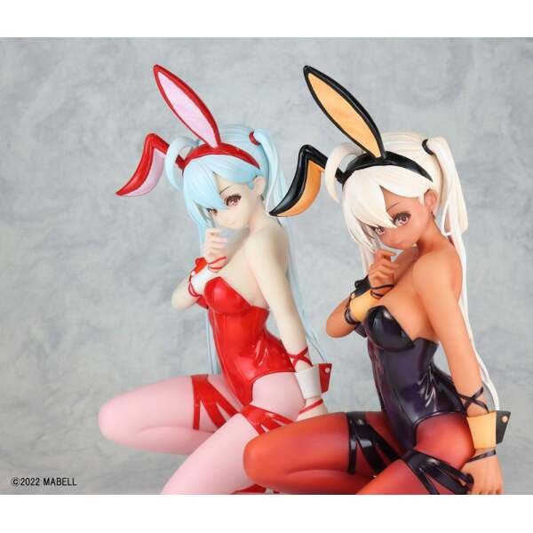 Estatua Neala Black Rabbit Illustration by MaJO Original Character 1/5 19 cm - Collector4u.com