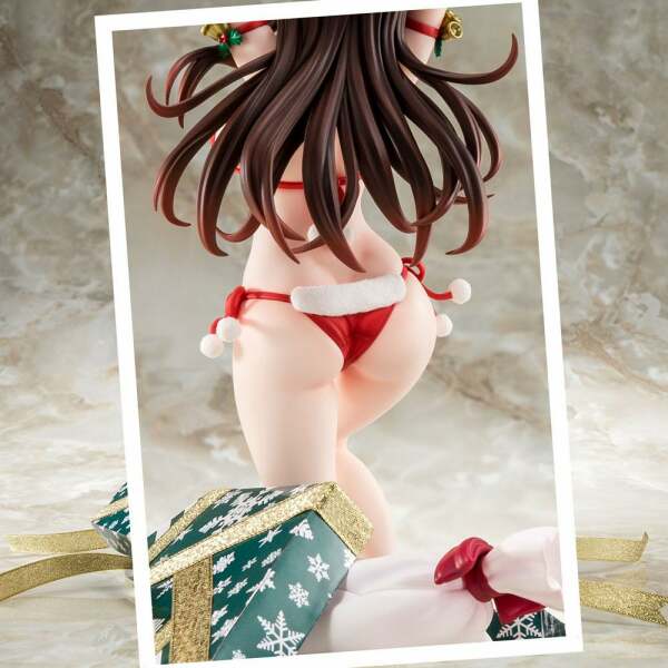 Estatua Mizuhara Chizuru Santa Bikini de Fuwamoko 2nd Xmas Rent-A-Girlfriend PVC 1/6 26 cm - Collector4u.com